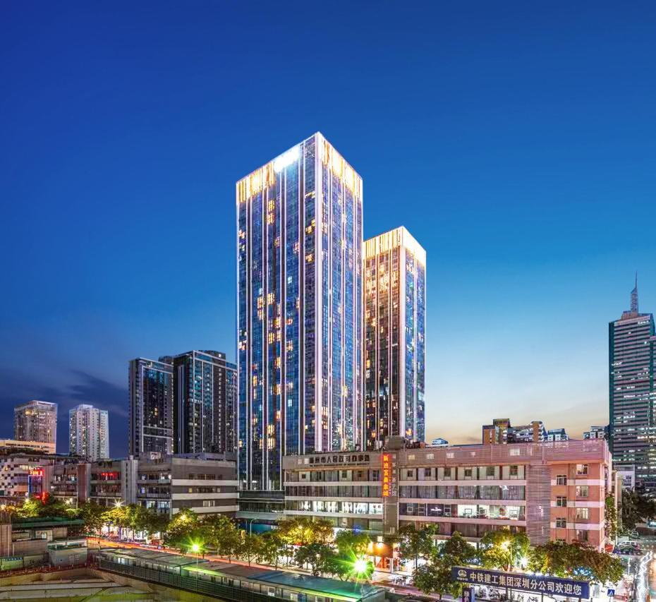 Gepai Executive Apartment - Shenzhen Futian Convention And Exhibition Center Exterior foto